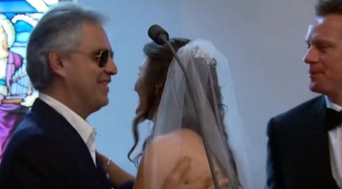 Andrea Bocelli wedding singer