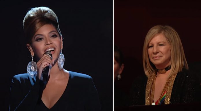Watch Beyoncé Serenade Barbra Streisand with ‘The Way We Were’ Beyonce sings "The Way We Were" to Barbra Streisand at the Kennedy Center Honors