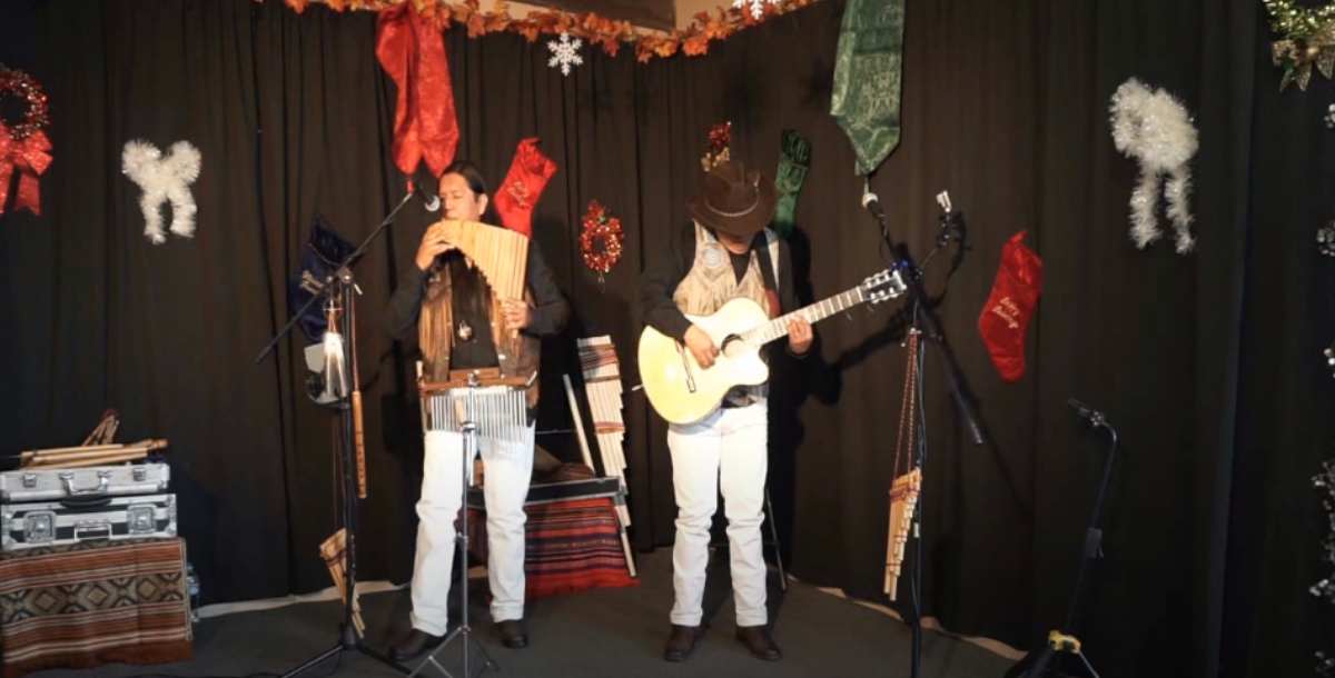 Native American Brothers Perform 'I Just Called to Say I Love You' on