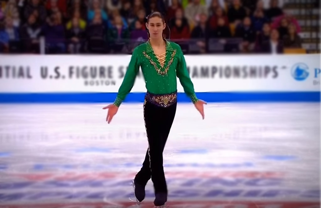 19YearOld Performs Figure Skating To Irish Riverdance, Gets Standing