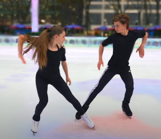Brother and Sister Figure Skate Rocking Routine to Metallica’s ‘Nothing Else Matters’ Gage Brown Oona Brown siblings ice skating figure skating ice dancing metallica nothing else matters