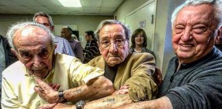Holocaust survivors in same line at Auschwitz share tattoos
