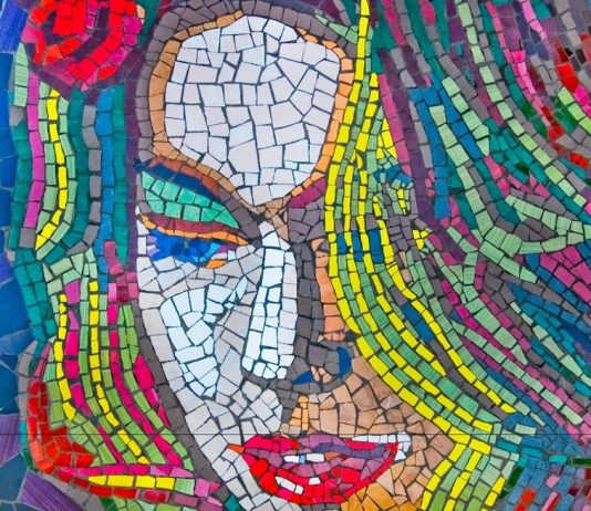 How does color make you feel tile mosaic