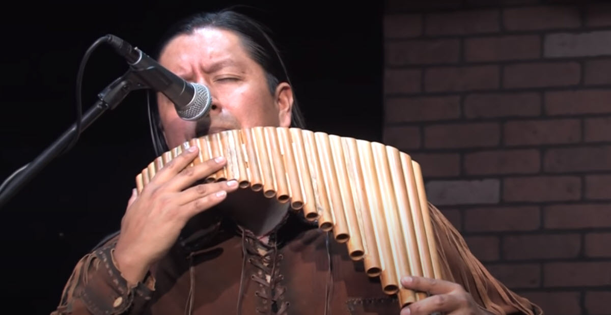 Native Americans Pan Flute Rendition of 'Unchained Melody' by Righteous ...
