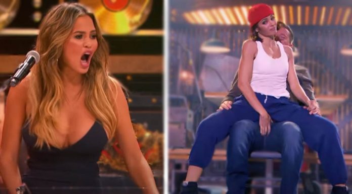 Jenna Dewan and Channing Tatum lip sync battle