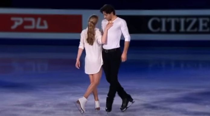 Figure Skating Pair Performs Sizzling Hot Routine to ‘Say Something’ kaitlyn-weaver-andrew-poje-skaters-say-something-featured-image