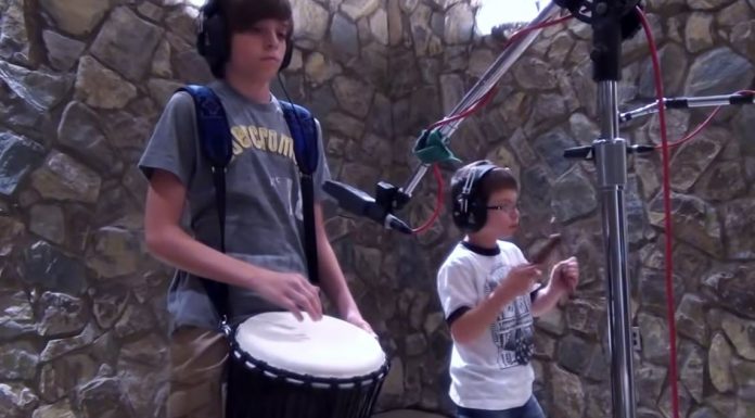 Kids In Music Studio