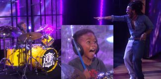 Lenny Kravitz Justin Wilson II performance on Ellen