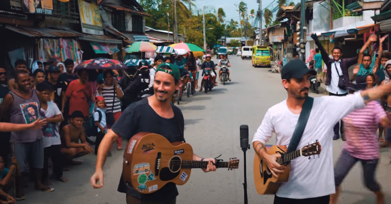 Music Travel Love Goes to the Philippines to Perform 'Lean on Me'