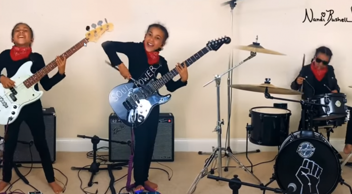 Nandi Bushell plays Cochise by Audioslave