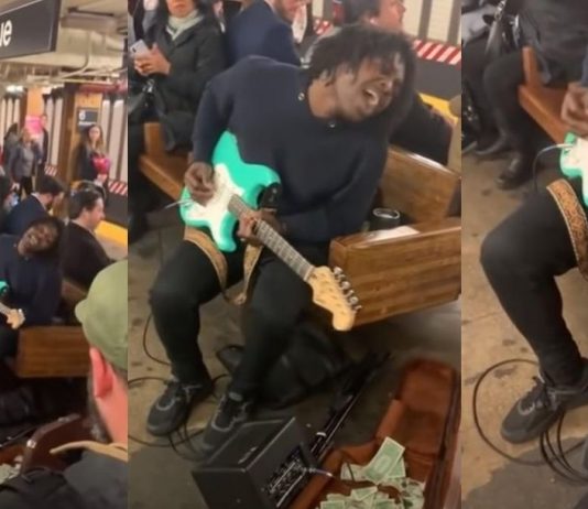 A New York Street Performer Gives an Incredible Performance of ‘This Is a Mans World’ ny-subway-performer-featured-image