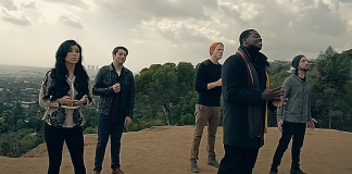 pentatonix-little-drummer-boy-outside-mountains-video-featured-image