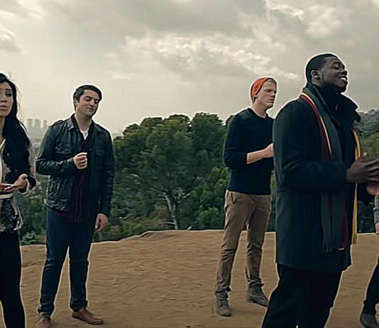 pentatonix-little-drummer-boy-outside-mountains-video-featured-image