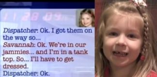 Savannah little girl 911 call saves dad's life funny