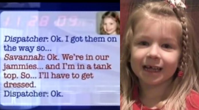 Savannah little girl 911 call saves dad's life funny