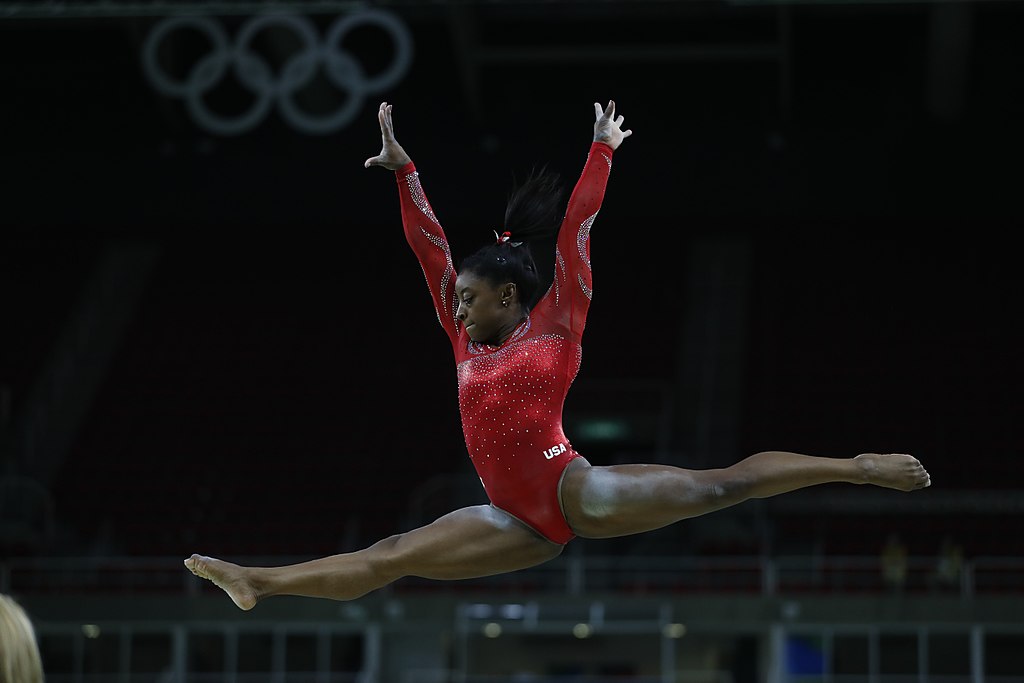 Simone Biles Historic TripleDouble In Extreme Slow Motion Is MindBoggling