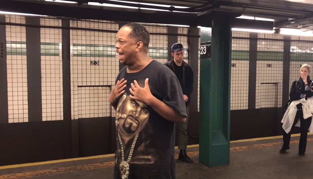 subway singer unchained melody