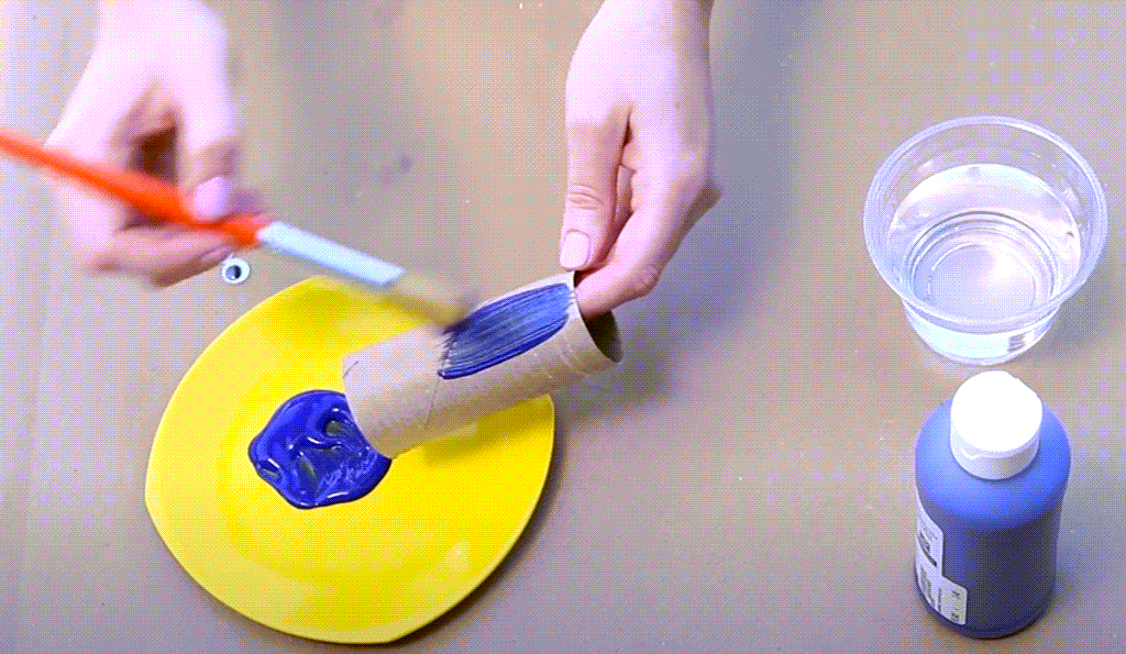Paper roll craft projects for kids