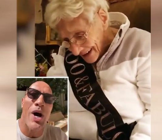 Dwayne ‘The Rock’ Johnson Calls 100-Year-Old Fan to Wish Her Happy Birthday The Rock sends 100 year old fan on her birthday