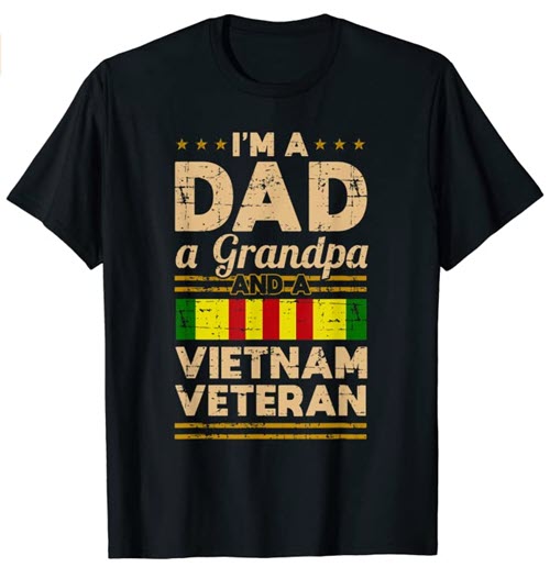 Vietnam veteran t-shirt Mike Brooks Karli Willett