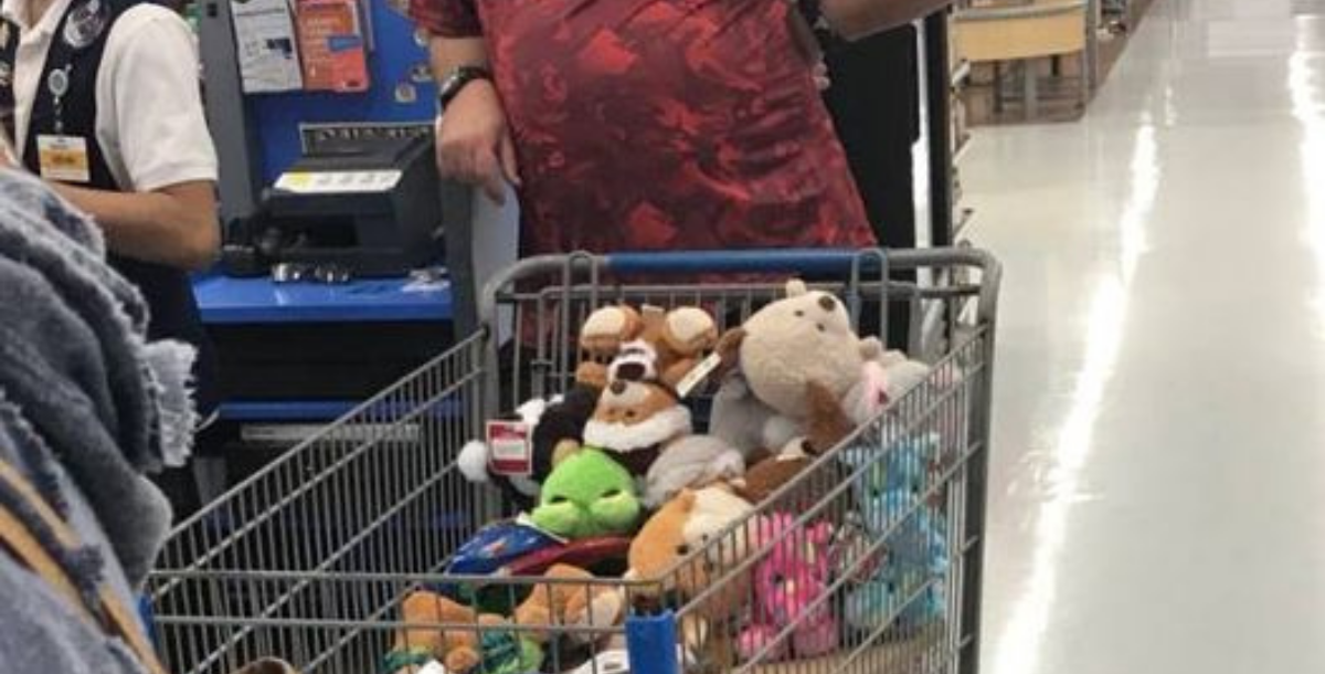 Why Was This Man in Walmart With a Cart Full of Toys?