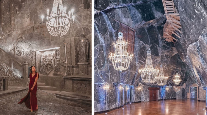 A Salt Mine With Chapels, Underground Lakes, and Chandeliers Made of Salt wieliczka salt mine in poland, eastern europe travel