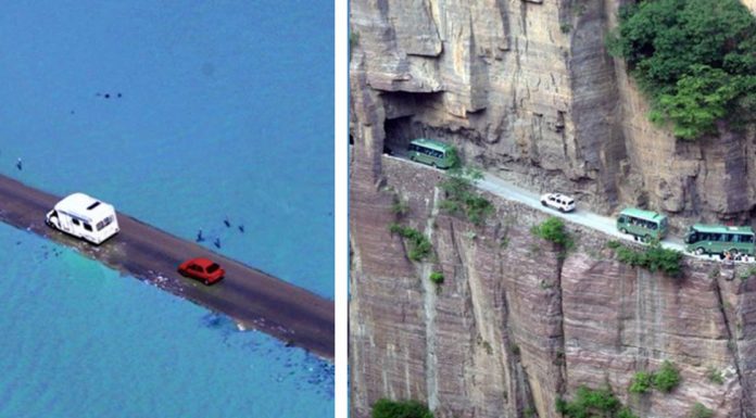 41 Breathtaking Photos of the World’s Most Dangerous Roads